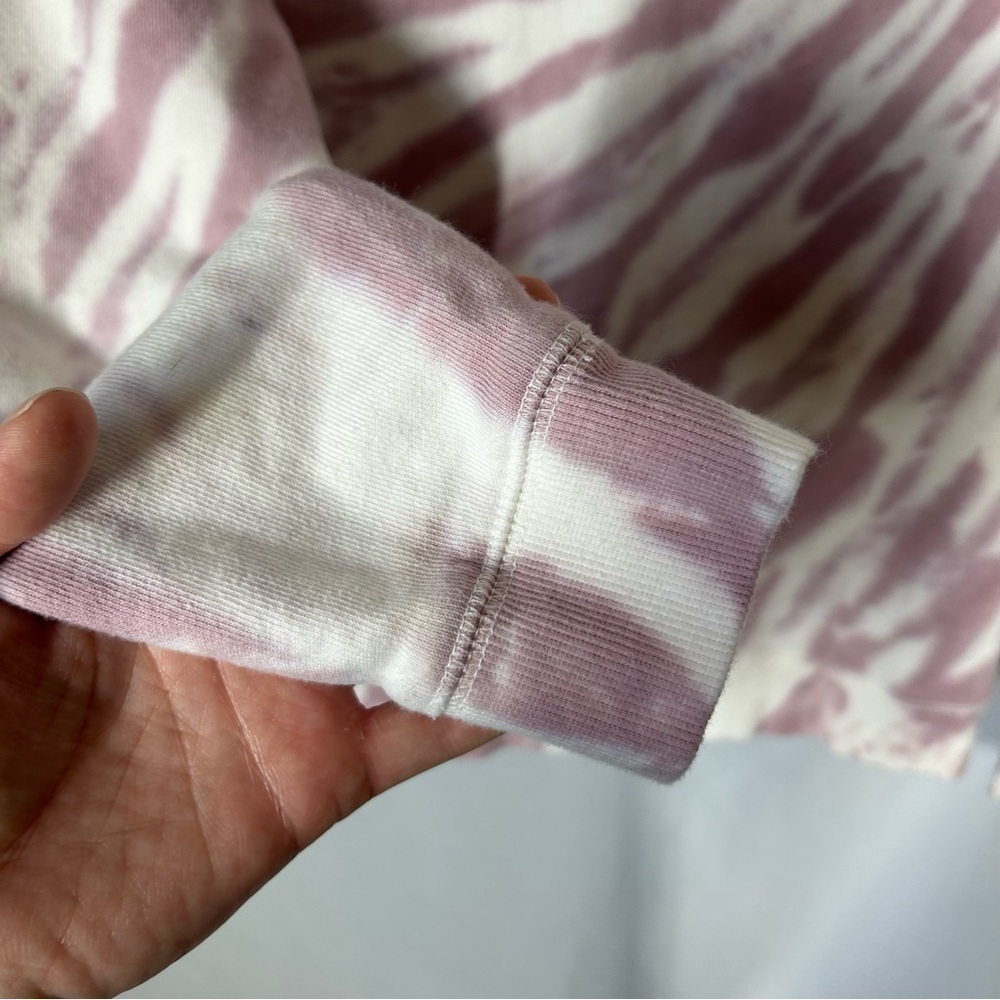 Lucky Brand | Tie Dye Light Purple White Sweatshirt Women’s Size Small - Picture 6 of 13